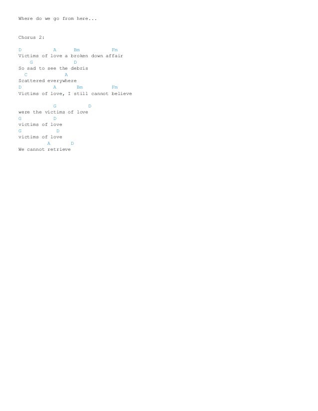 Rose bowl loop We found love chords ultimate guitar